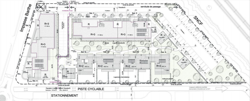 66 logements impasse Barthes_